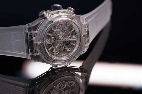 hublot white transparent watch|hublot sapphire evolution.